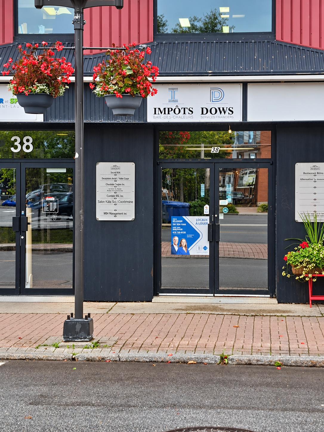 Façade du bureau de Rimouski